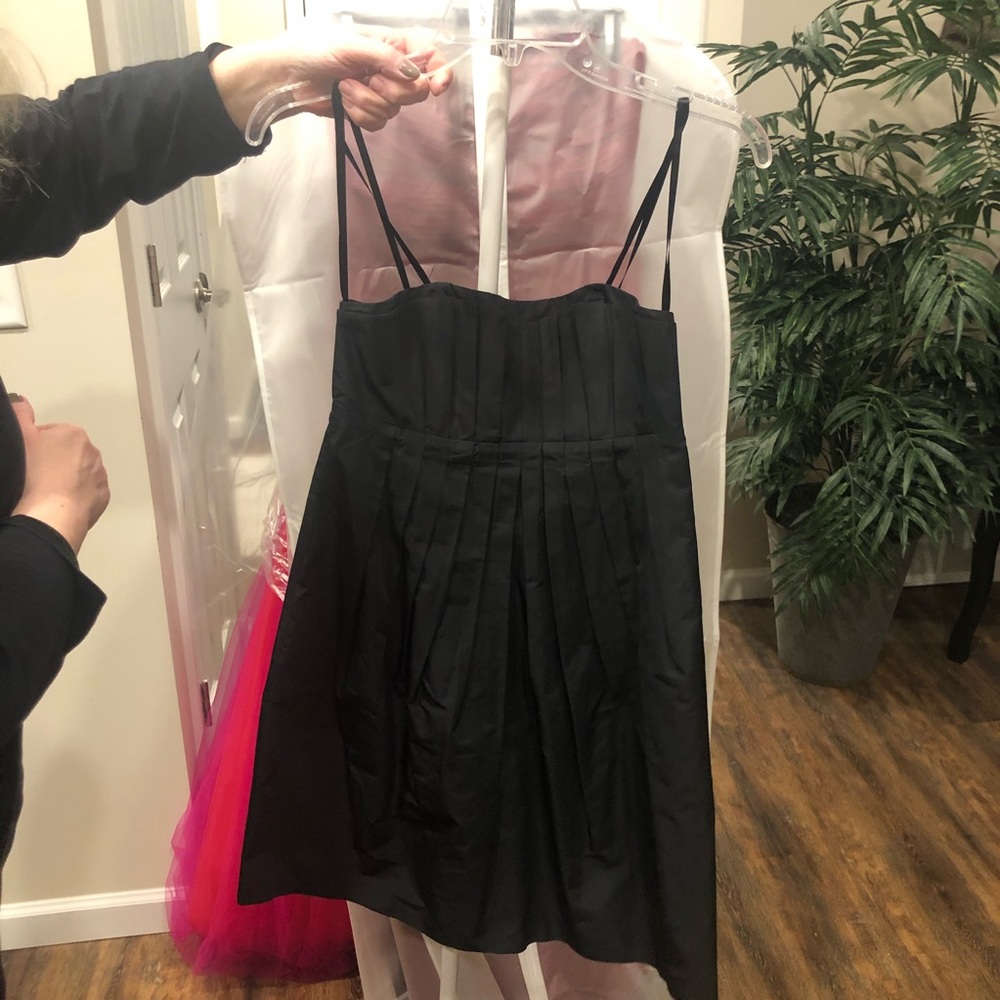 Black strapless dress, great condition